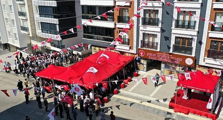 Şehit öğretmen Şenay Aybüke Yalçın Halk kütüphanesi Keçiören’de açıldı