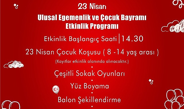 Menderes 23 Nisan Coşkusuna Hazır