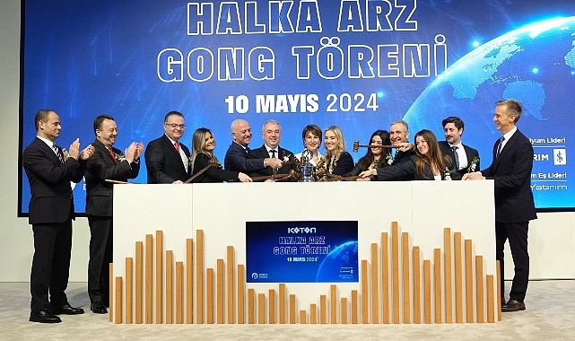 Borsa İstanbul'da gong, Koton için çaldı