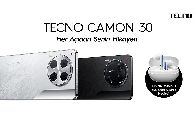 TECNO, Yapay Zeka Destekli CAMON 30'u Satışa Sundu, Tüm Serinin Lansmanı ise Çok Yakında