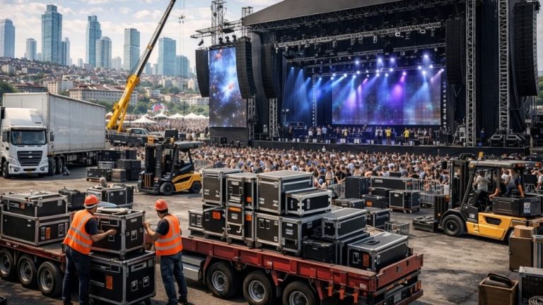 Büyük Etkinliklerde Ulaşım ve Lojistiğin Önemi: Festival & Etkinlik Taşımacılığı Gündemde